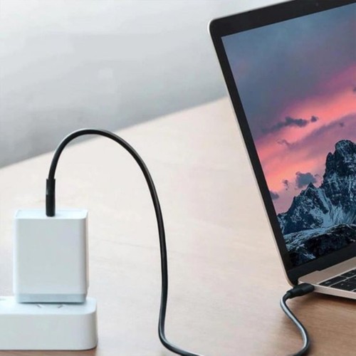 UGREEN USB-C 60W 3A QC PD Hızlı Şarj Kablosu, 1 m, Siyah, 50997