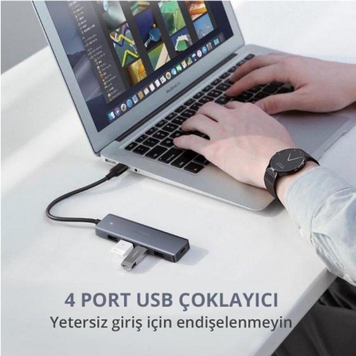 UGREEN 4 Portlu USB 3.0 Hub USB Çoklayıcı Adaptör, 50985