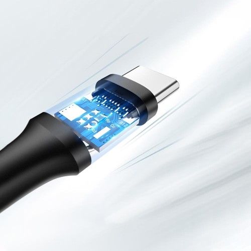 UGREEN USB-C - USB-A 3A QC Hızlı Şarj Kablosu, 2 m, Siyah, 60118