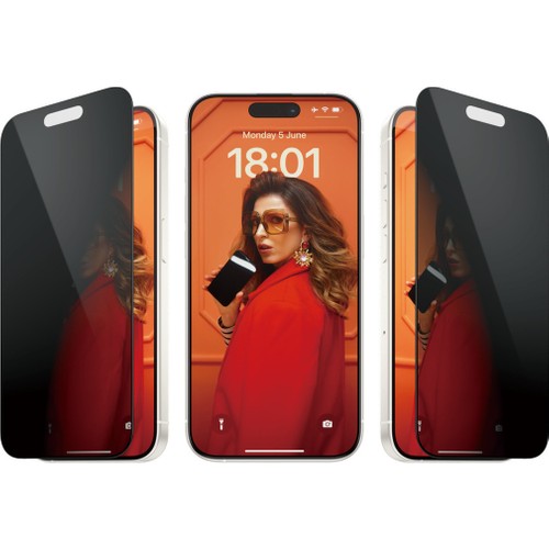 PanzerGlass iPhone 15 Pro UWF Privacy wA, Ekran Koruyucu