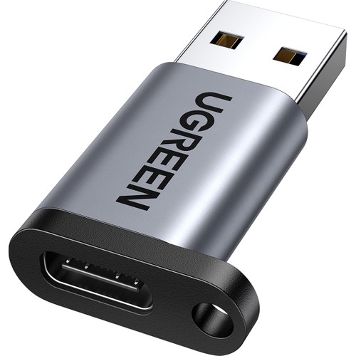 UGREEN USB-A 3.0 Male to USB-C Female 5 Gbps Dönüştürücü Adaptör, 50533