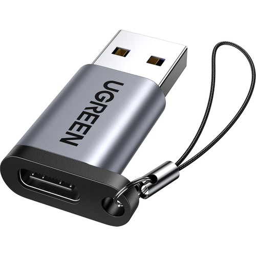 UGREEN USB-A 3.0 Male to USB-C Female 5 Gbps Dönüştürücü Adaptör, 50533