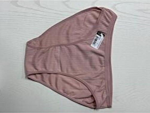Tutku Kadın 12'li Cotton Bikini Seti Nefen Alan Doku Kumaş Hipster Model Çok Renkli Rahat Tasarım görsel 6