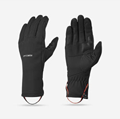 Decathlon Yetişkin Outdoor Trekking Dokunmatik Eldiveni - Siyah - MT500