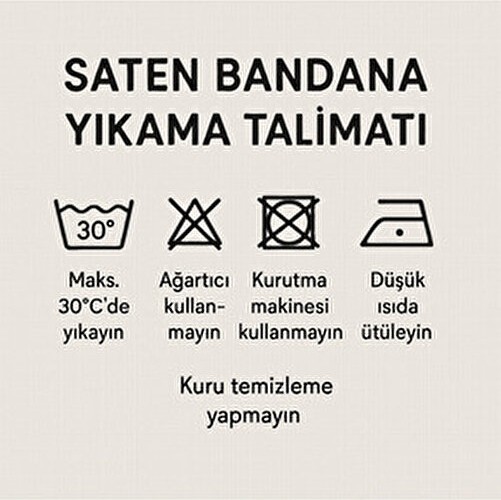 Tua Orange Flower Desen Çok Renkli Bandana/fular Polyester Kumaş Kadın Aksesuarı Şık ve Zarif görsel 4