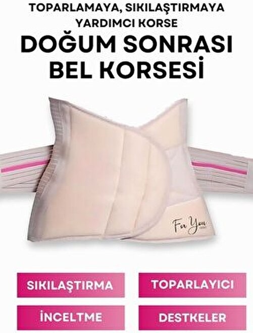 For You Gold Inceltici, Toparlayıcı, Sıkılaştırıcı Destekleyici Doğum Sonrası Korse