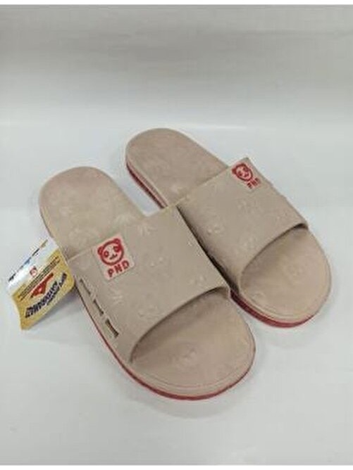 Gezer Unisex Kaydırmaz Siyah Panda Desen Plastik Terlik Eva Malzemeden Günlük Kullanım İçin görsel 7