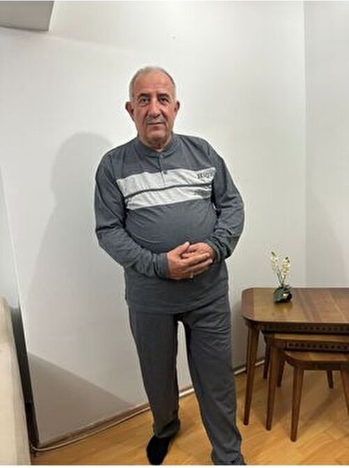 Şipka %100 Pamuklu Süprem Erkek Büyük Beden Pijama Takımı 835 görsel 4