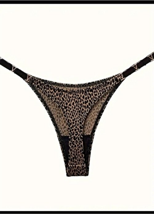 Arona Kadın Leopar Tanga görsel 3
