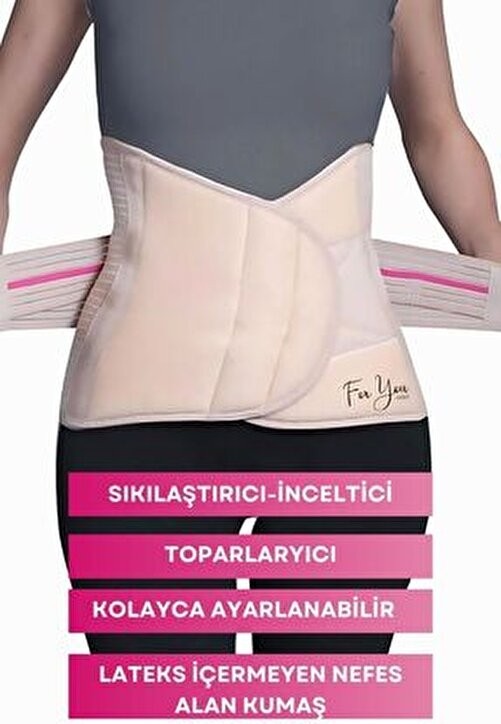 For You Gold Inceltici, Toparlayıcı, Sıkılaştırıcı Destekleyici Doğum Sonrası Korse görsel 2