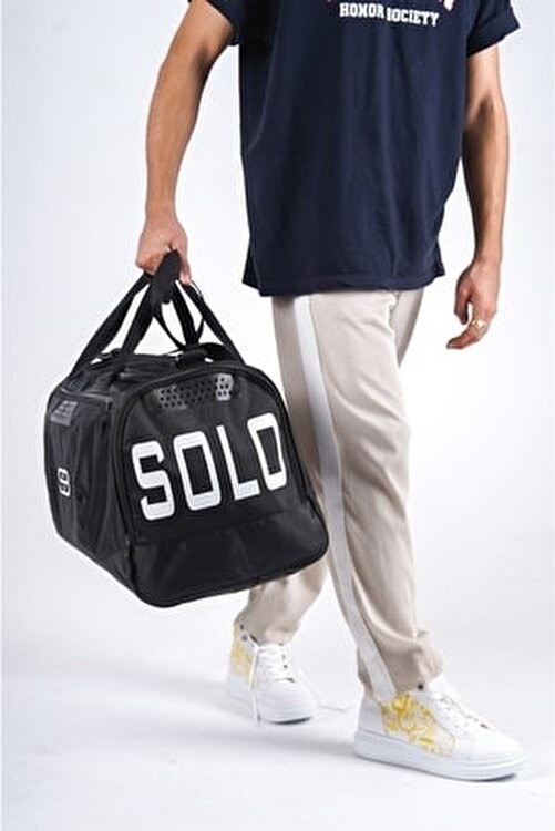 Solo Bag Hava Alan Ayakkabı Bölmeli Spor Çantası 00300 görsel 5