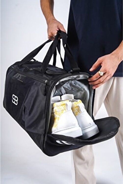 Solo Bag Hava Alan Ayakkabı Bölmeli Spor Çantası 00300 görsel 6