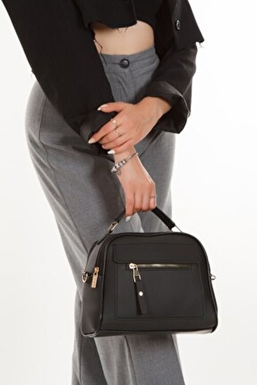 Adelina Bags Kadın Lacost Deri Çapraz Askılı Çanta Şık ve Ergonomik 0-15 lt Kapasite görsel 5