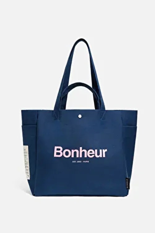 Bonheur N°4 Kanvas Çanta Kadınlar İçin Kırmızı Renkli Ergonomik Tasarım ve Geniş İç Hacim