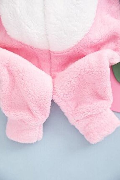 Alyakids Erkek Çocuk Welsoft Tavşan Kulaklı Kışlık Tulum görsel 7