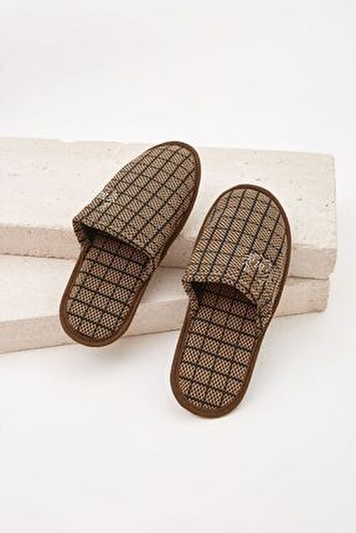 Moda Devrin 3'lü Paket M Kışlık Terlik Ev Terliği Çeyiz Bohça Seti Misafir Terliği görsel 5