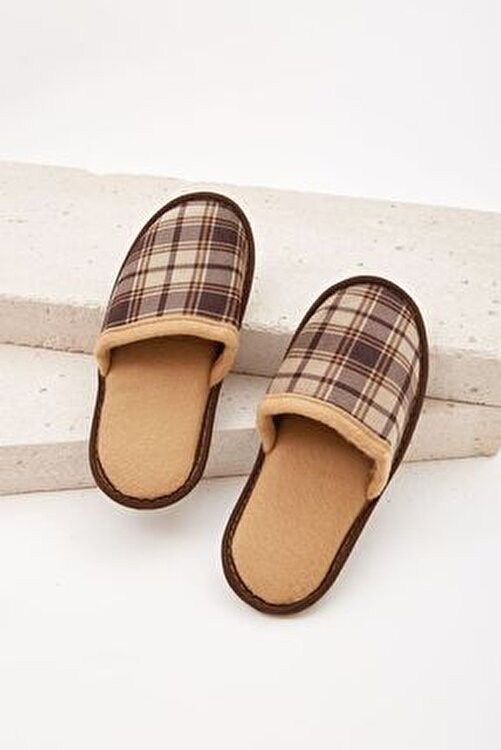 Moda Devrin 3'lü Paket M Kışlık Terlik Ev Terliği Çeyiz Bohça Seti Misafir Terliği görsel 8