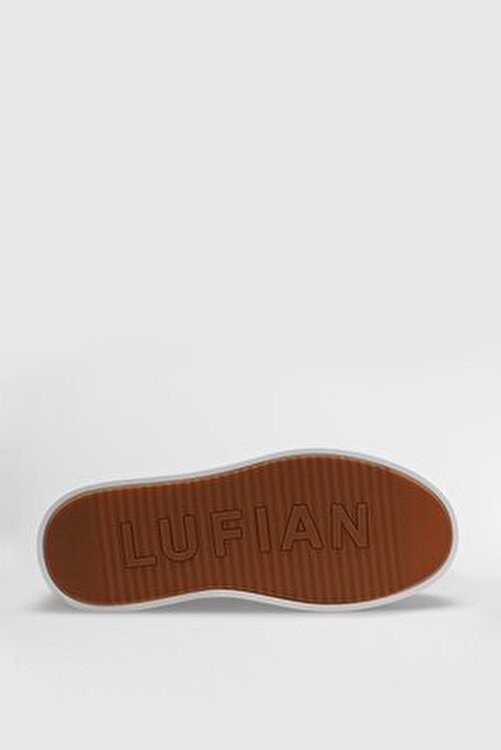 Lufian Anton Adel Sneaker Ayakkabı Deri Beyaz Kadın Erkek Günlük Kullanım İçin Eva Taban görsel 2