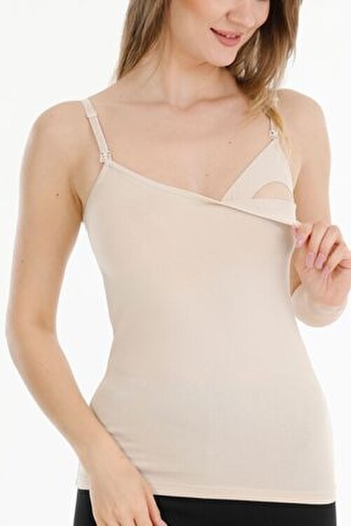 Parlingerie 3lü Emzirme Atleti Beyaz görsel 5