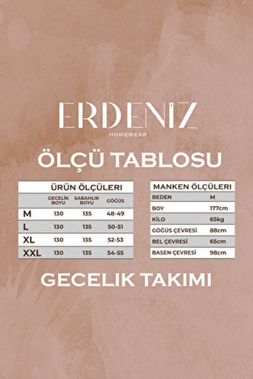Erdeniz Tekstil Lohusa Uzun Gecelik ve Sabahlık Hamile Takım 6 Düğmeli Emzirme ve Tesettüre Uygun 2'li Set Mavi görsel 6
