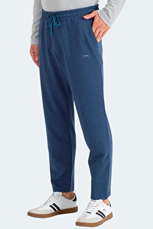 Slazenger Erkek Siyah Eşofman Altı Uzun Paça Regular Kalıp Günlük Stil Malzeme Dokuma
