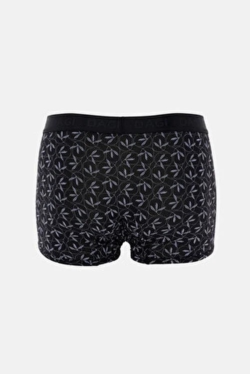 Dagi Siyah 4210 Desenli Micro Modal Boxer görsel 4