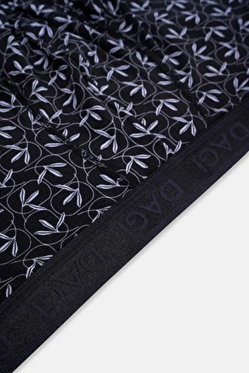 Dagi Siyah 4210 Desenli Micro Modal Boxer görsel 5