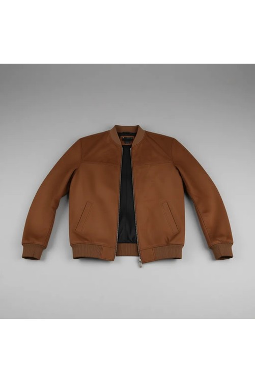 Baselco Erkek Bomber Süet Ceket Slim Fit Uzun Kol Günlük Stil L Beden Çift Cepli Siyah görsel 8