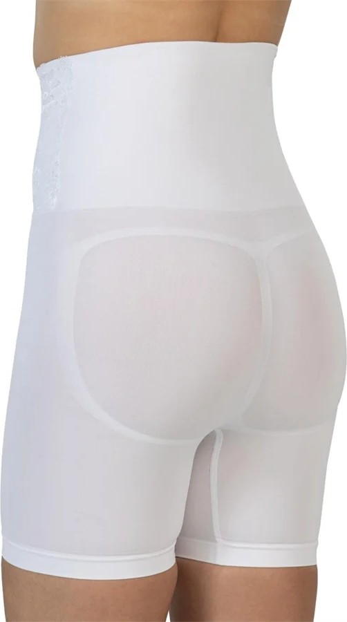 Fantastik Store Arias Closet Beyaz Mı Emay 2091 Önü Dantelli Yüksek Bel Boxer Korse görsel 2