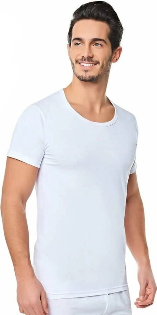 Seher Yıldızı Bisiklet Yaka Kısa Kollu Fanila 6lı Paket