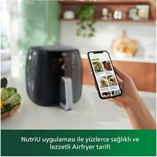 Resim Xxl 7.3 L Aile Boyu Kapasite Airfyer, 1.4 kg Twin Turbostar Teknolojisi - Rapid Air Teknolojisi 