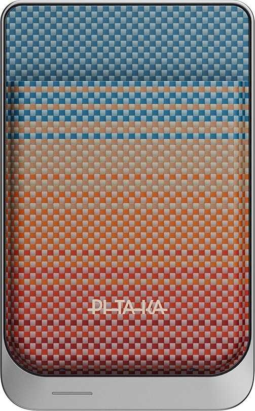 Pitaka Plaud Note Sunset 2.0 California Dream Serisi Magmod Kartlık ve Şarj Seti Mavi-Kahverengi görsel 2