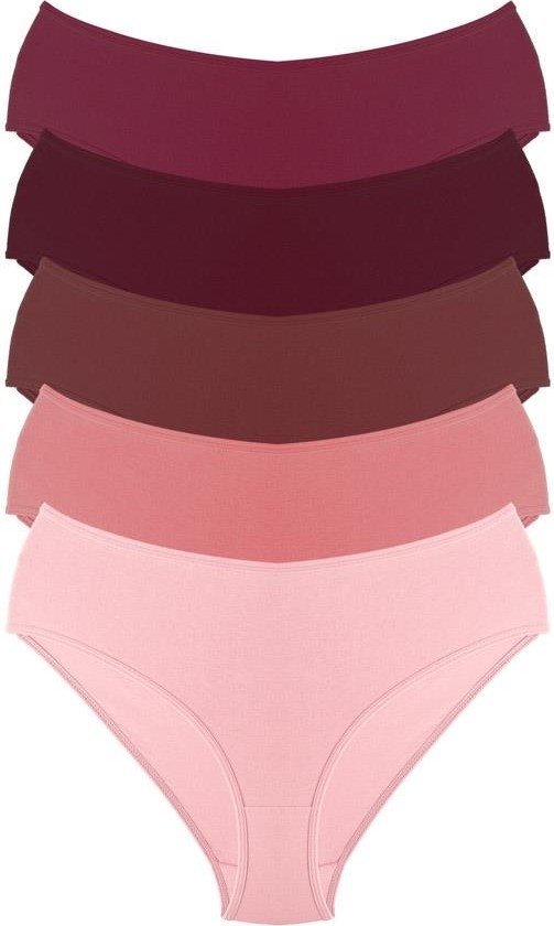 Cottonhill Pamuklu Geniş Kenarlı Bato Külot 5'li Paket-3