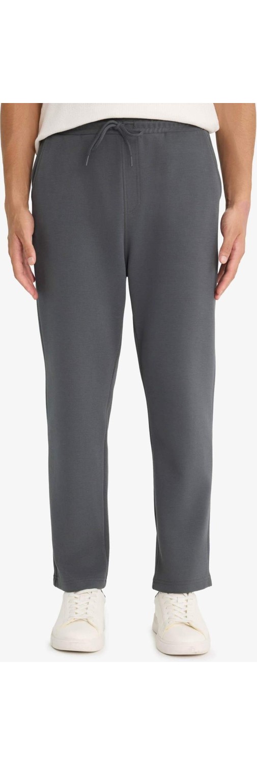 DeFacto Regular Fit Beli Bağcıklı Düz Paça Cepli Eşofman Altı E7829AX25AU görsel 4