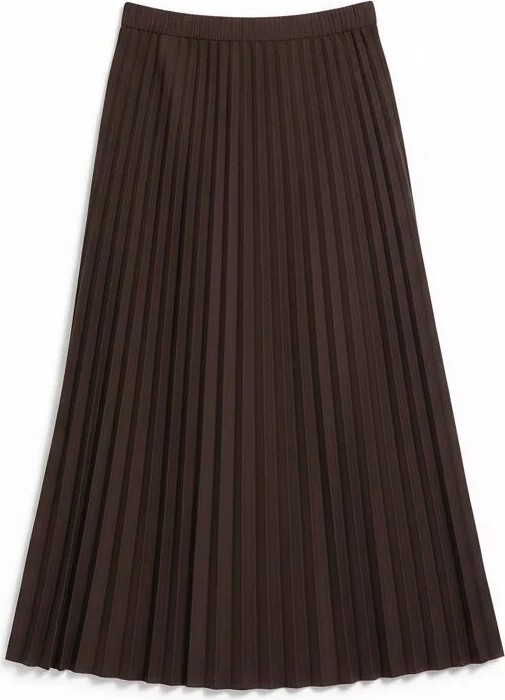 Eren Style %100 Cotton Piliseli Etek(95 Cm)-(36-52) görsel 2