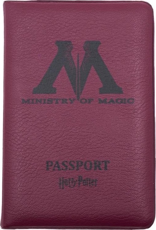 Sihir Dükkanı Ministry Of Magic Pasaport Kılıfı Lisanslı Deri