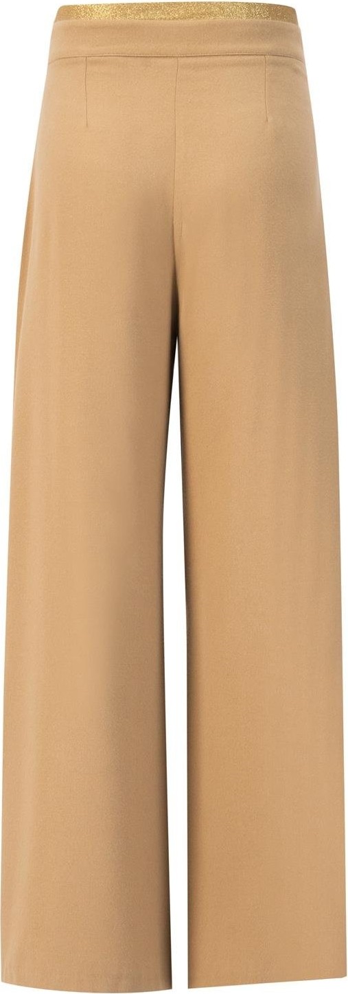 Armine Pileli Pantolon Etek 24K2709 Camel görsel 5