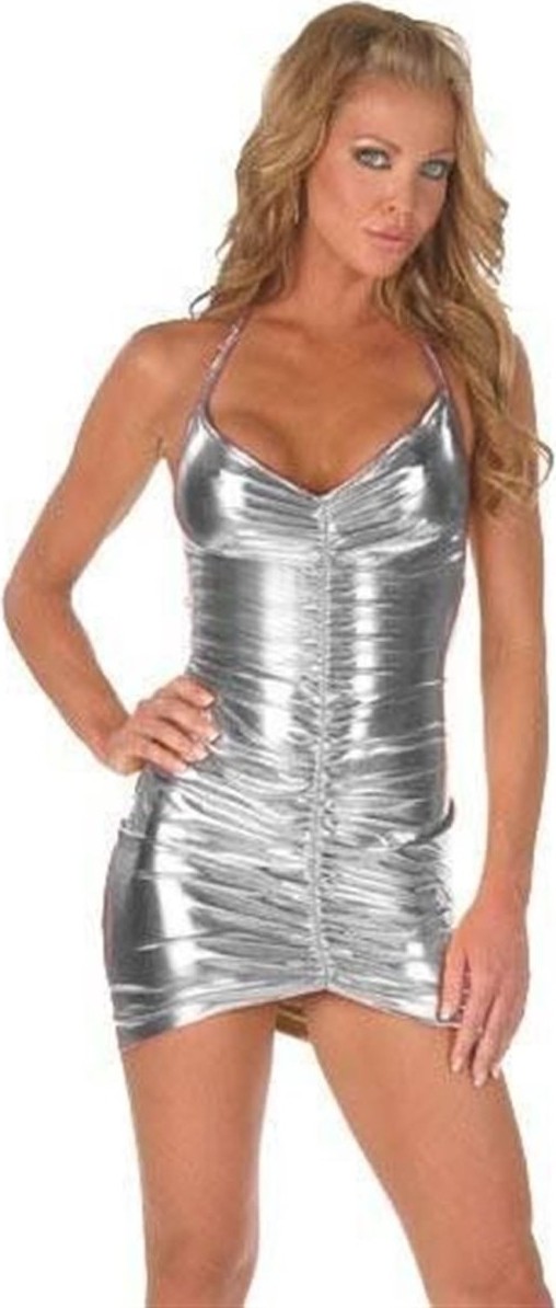 mery B060830 Önü Büzgülü Mini Elbise Mery Woman