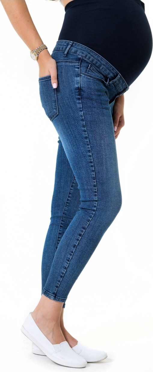 Accoucheee Skinny Hamilelik, Emzirme ve Sonrası Denim Jean Pantolon