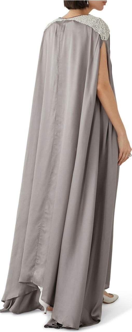 Leem Süslü Omuzlu Kaftan - Şıklığın Adresi görsel 3