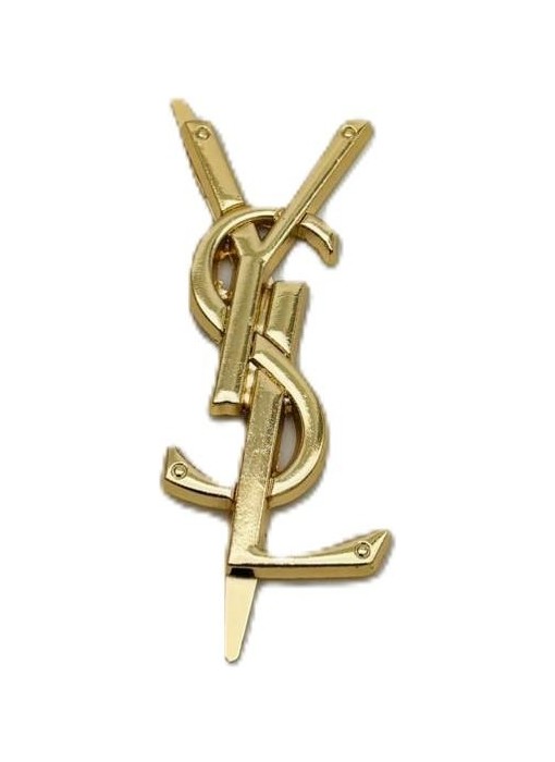 Angel Çanta Aksesuar Angel Kadın Çanta Aksesuar Gold Renk Ysl Metal Plaka Etiket Süs 7x3 cm Şık Tasarım