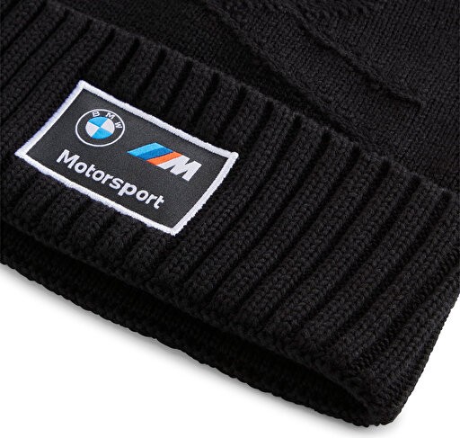 Puma Bmw Mms Classic Cuff Beanie Bere 2567001 Siyah görsel 3