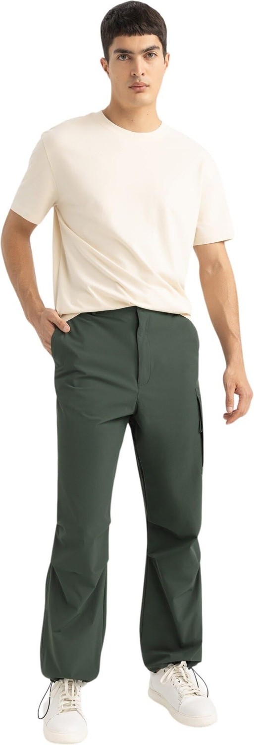 Die Grup Defacto Relax Fit Pantolon, Koyu Yeşil (GN542), 32-34