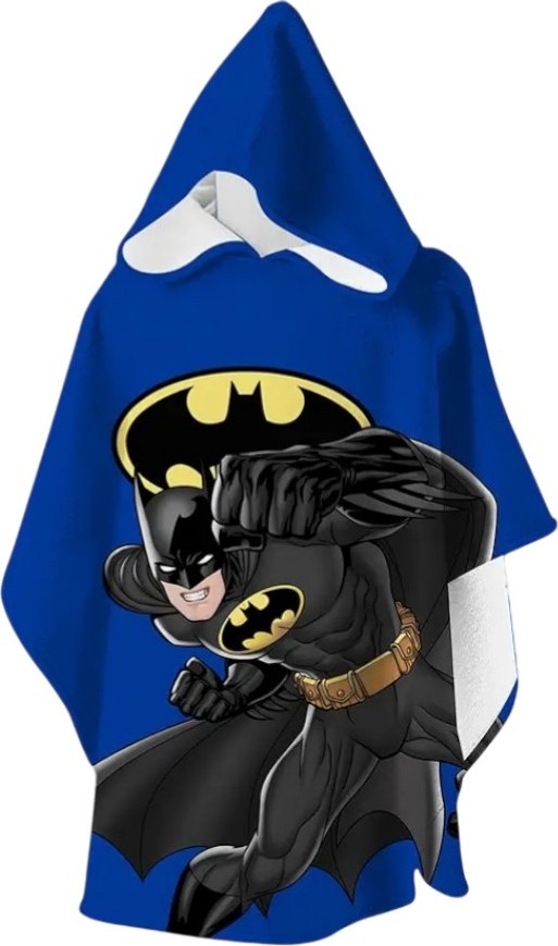 Slipstop Batmode Poncho Mavi Çocuk Panço