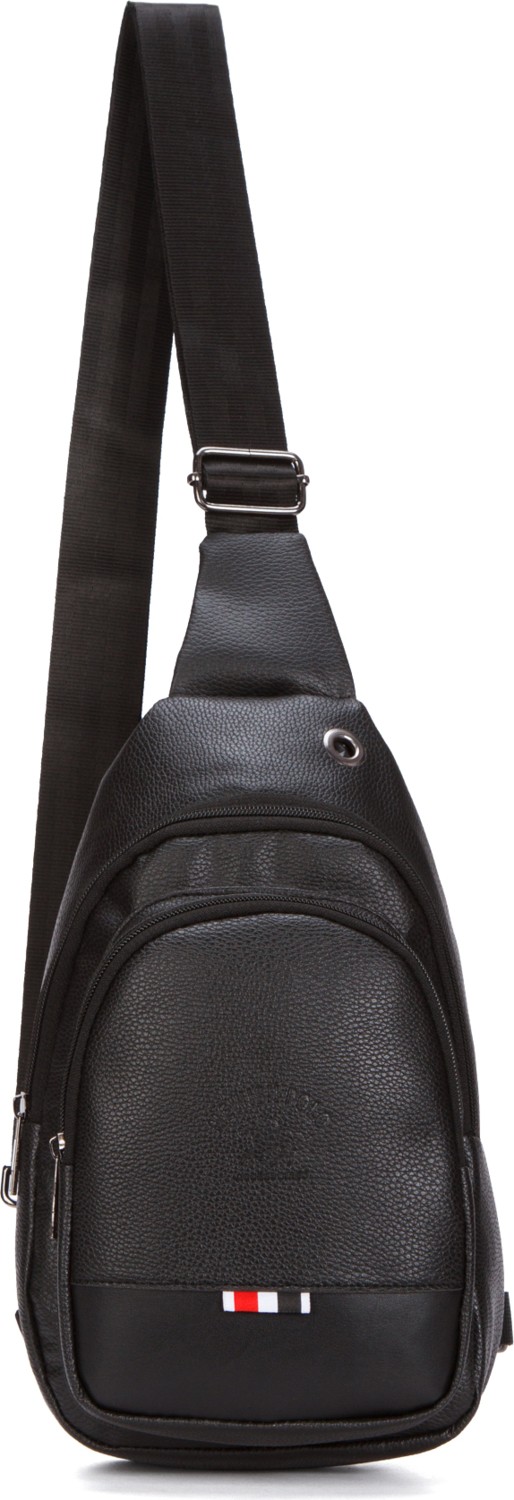 Sannora Bags Unisex Deri Çapraz Askılı Çanta Göğüs Çanta Çift Yönlü Omuz Çanta Kulaklık Çıkışlı Bodybag Günlük görsel 3