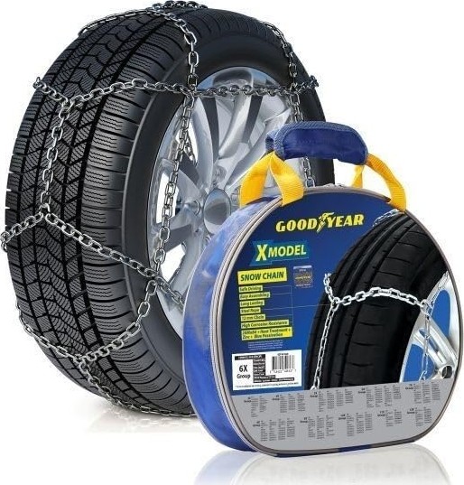 Aesco Goodyear Hızlı Sök-Tak Ekstra Güçlü Kar Zinciri, 6 cm × 3,20 mm görsel 4