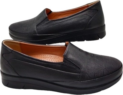 Magic Shoes Kadın Taba Içi Comfort Tam Ortopedik Anne Ayakkabısı görsel 6
