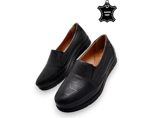 Magic Shoes Kadın Taba Içi Comfort Tam Ortopedik Anne Ayakkabısı görsel 8
