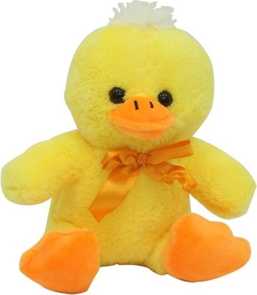 TeknoKapsül Nessiworld Peluş Oturan Ördek Kurdelalı 20 cm