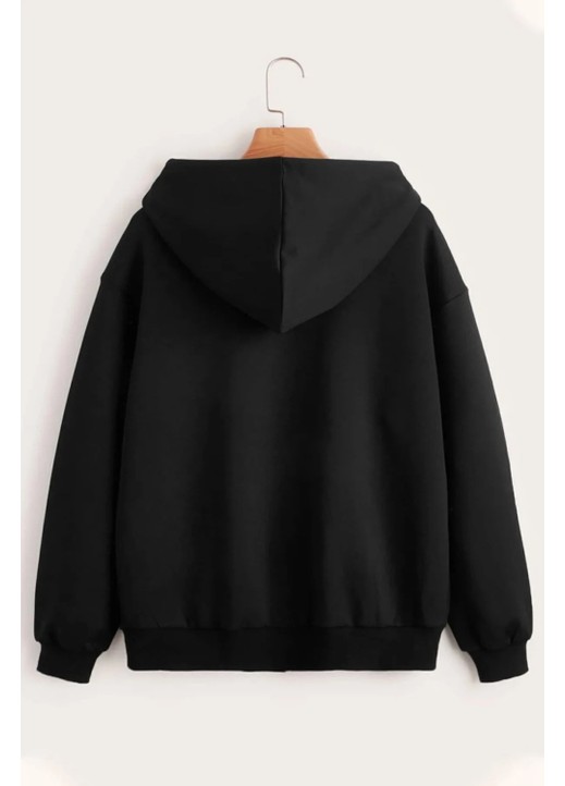 Pandy 2'li Siyah ve Gri Renk Fermuarlı Mevsimlik Hırka / Sweatshirt görsel 2